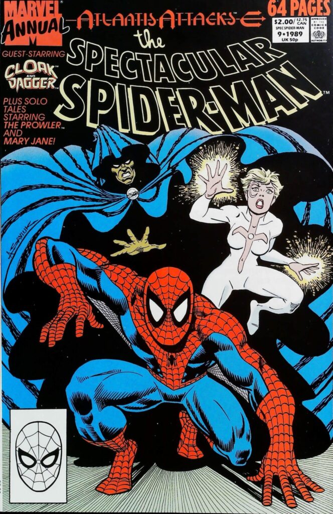 Spectacular Spider-Man Annual #9, vue de l'exemplaire