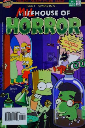 Couverture de BART SIMPSON'S TREEHOUSE OF HORROR (1995) #4 - par Bill Morrison - lecubeacomics.com