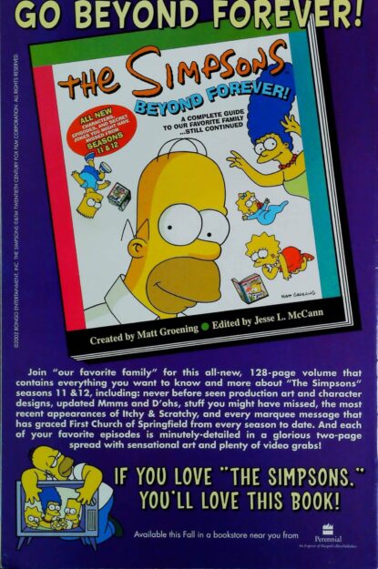 BART SIMPSON'S TREEHOUSE OF HORROR (1995) #8 - Bongo - lecubeacomics.com Couverture de BART SIMPSON'S TREEHOUSE OF HORROR (1995) #8 - par Bill Morrison - lecubeacomics.com