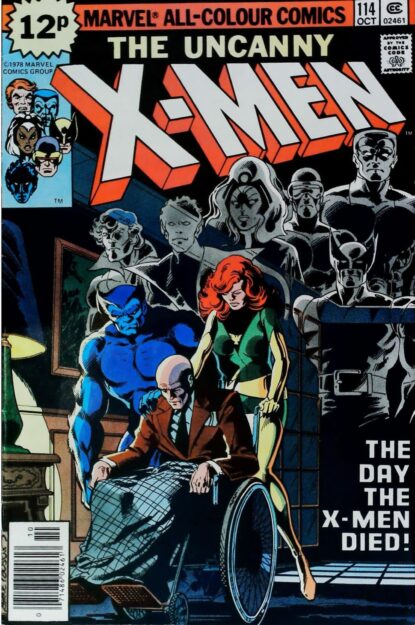 Couverture de UNCANNY X-MEN (1963) #114 - par John Byrne - lecubeacomics.com