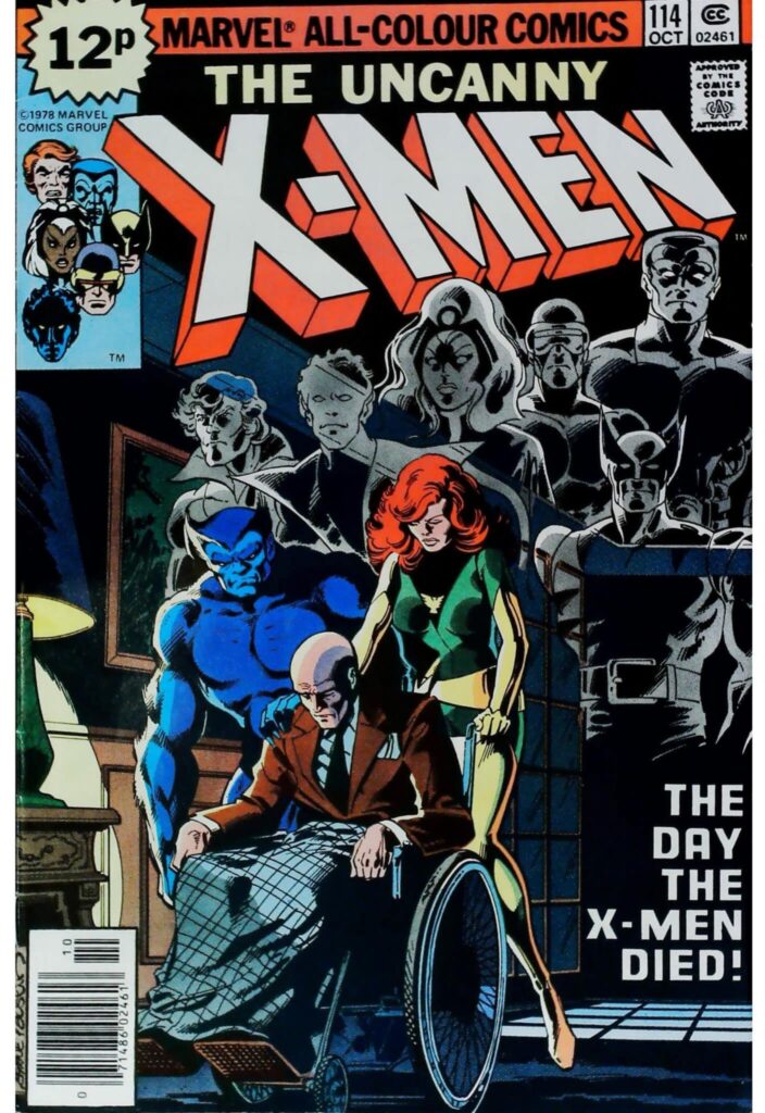 Uncanny X-Men #114, vue de l'exemplaire