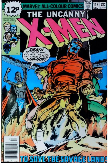 Couverture de UNCANNY X-MEN (1963) #116 - PENCE COPY - par John Byrne - lecubeacomics.com
