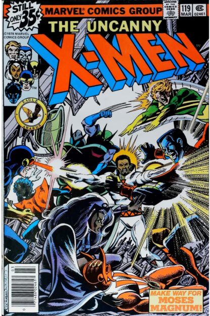 Couverture de UNCANNY X-MEN (1963) #119 - par Dave Cockrum - lecubeacomics.com