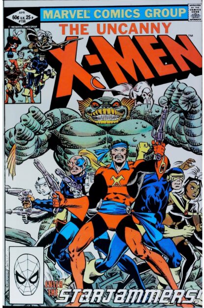 Couverture de UNCANNY X-MEN (1963) #156 - par Dave Cockrum - lecubeacomics.com