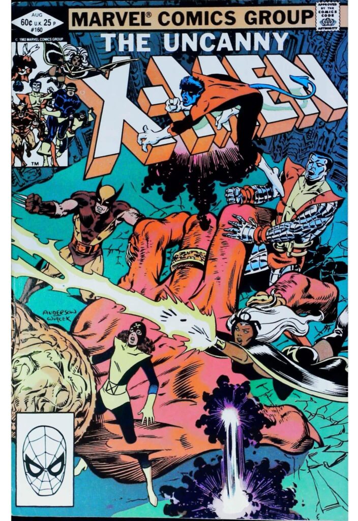 Uncanny X-Men #160, vue de l'exemplaire