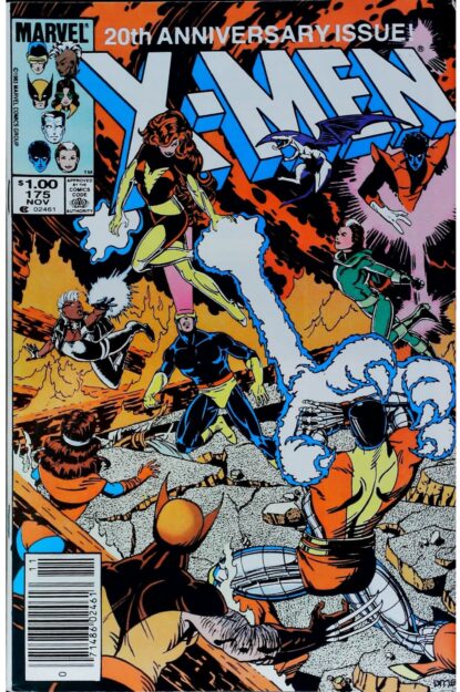 Couverture de UNCANNY X-MEN (1963) #175 - par Paul Smith - lecubeacomics.com