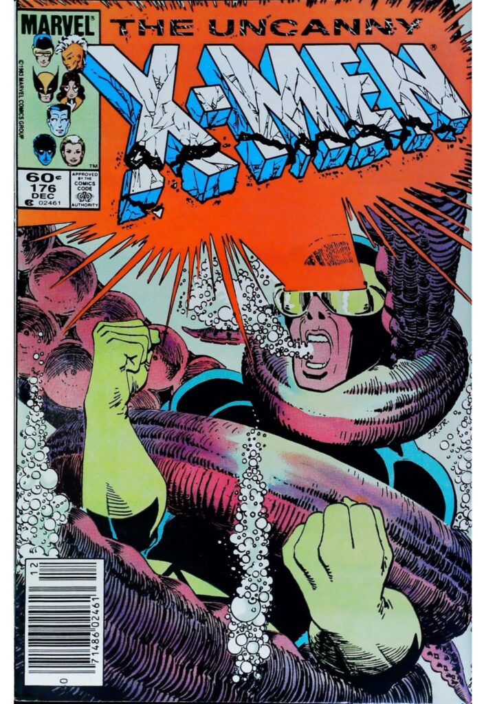Uncanny X-Men #176, vue de l'exemplaire