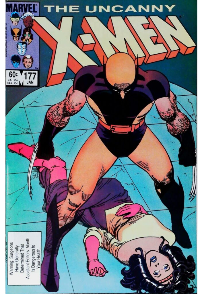 Uncanny X-Men #177, vue de l'exemplaire