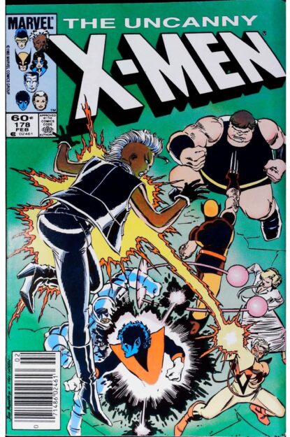 Couverture de UNCANNY X-MEN (1963) #178 - par John Romita Jr. - lecubeacomics.com