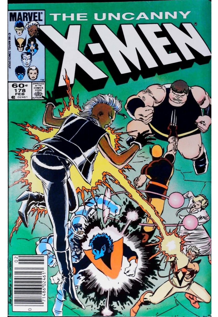 Uncanny X-Men #178, vue de l'exemplaire