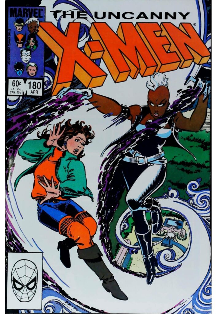 Uncanny X-Men #180, vue de l'exemplaire