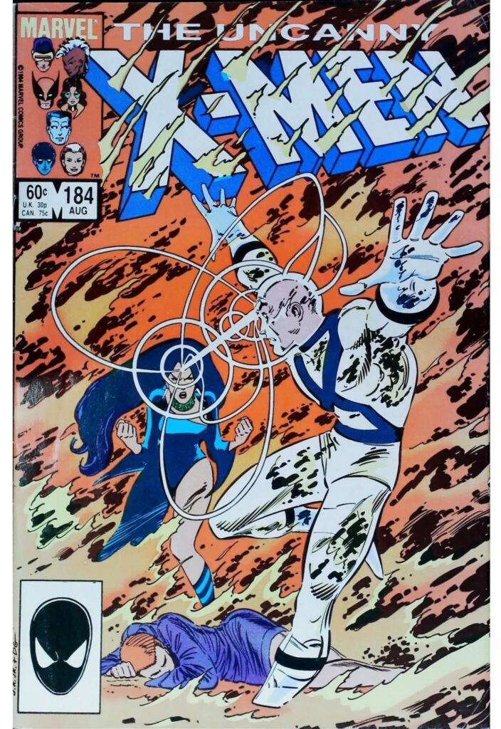 Uncanny X-Men #184, vue de l'exemplaire