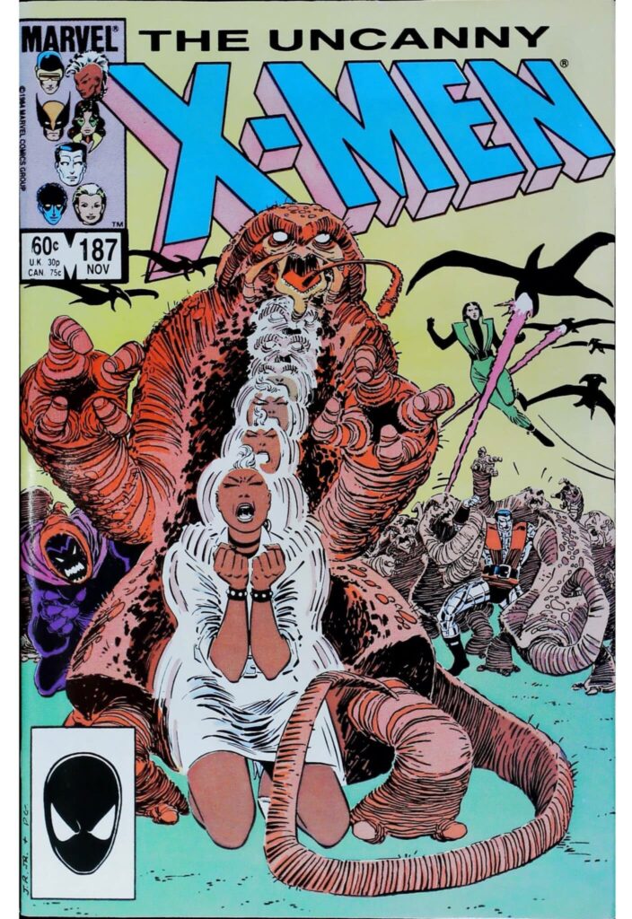 Uncanny X-Men #187, vue de l'exemplaire