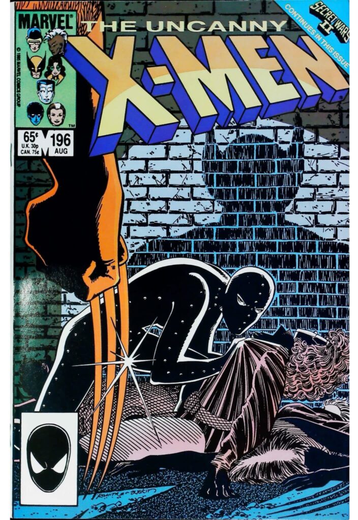 Uncanny X-Men #196, vue de l'exemplaire