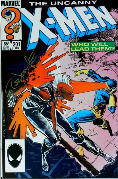 UNCANNY X-MEN (1963) #201 - Marvel - lecubeacomics.com Couverture de UNCANNY X-MEN (1963) #201 - par Rick Leonardi - lecubeacomics.com