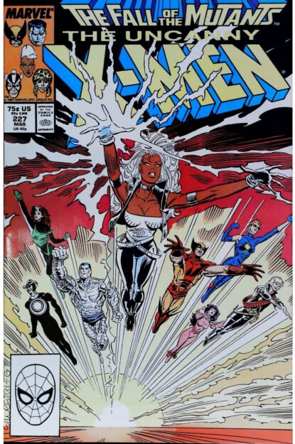 Couverture de UNCANNY X-MEN (1963) #227 - par Marc Silvestri - lecubeacomics.com