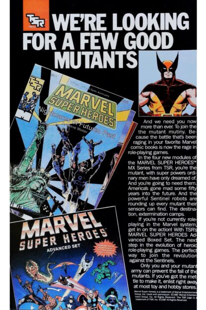 UNCANNY X-MEN (1963) #227 - Marvel - lecubeacomics.com Couverture de UNCANNY X-MEN (1963) #227 - par Marc Silvestri - lecubeacomics.com