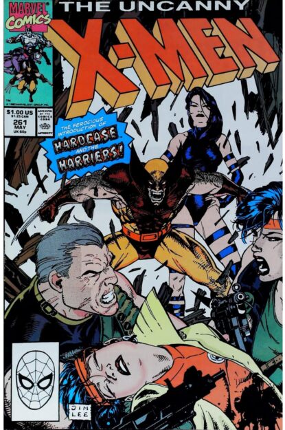 Couverture de UNCANNY X-MEN (1963) #261 - par Jim Lee - lecubeacomics.com