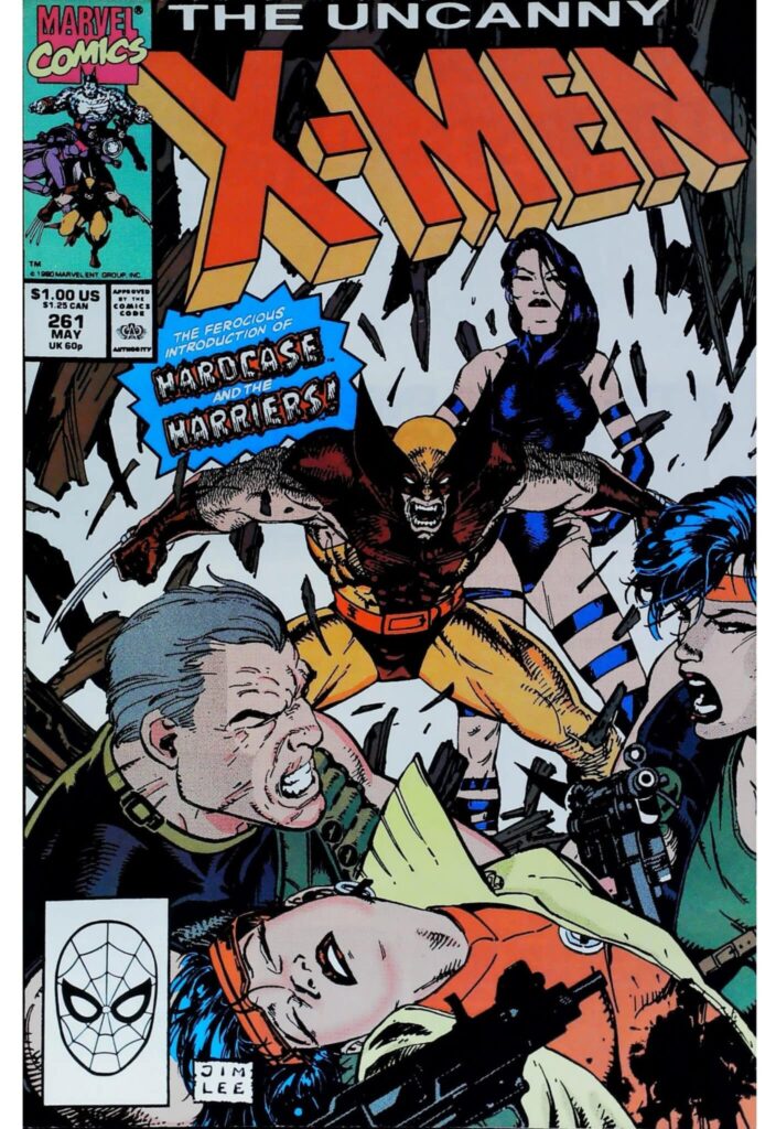 Uncanny X-Men #261, vue de l'exemplaire