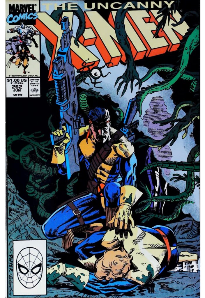 Uncanny X-Men #262, vue de l'exemplaire