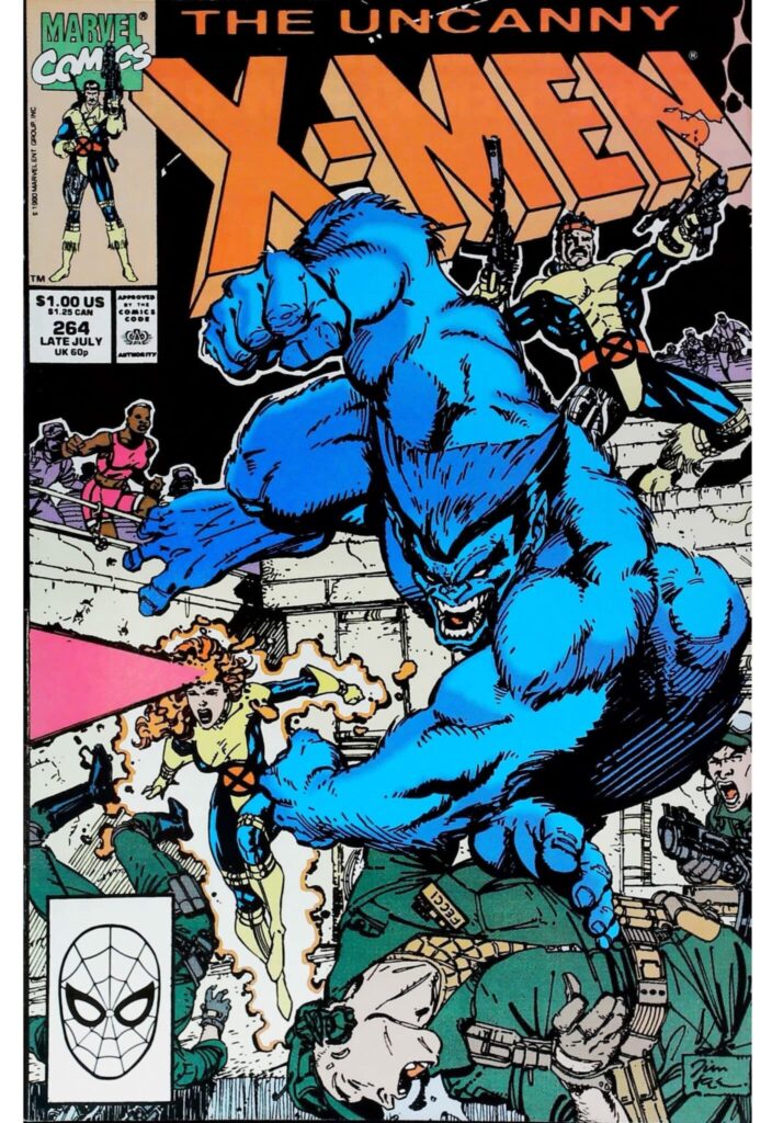Uncanny X-Men #264, vue de l'exemplaire