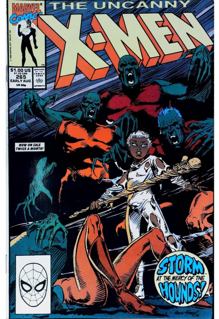 Uncanny X-Men #265, vue de l'exemplaire