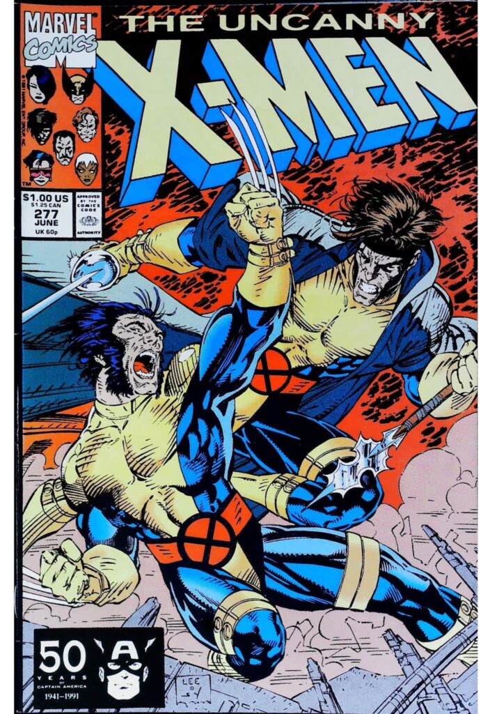 Uncanny X-Men #277, vue de l'exemplaire