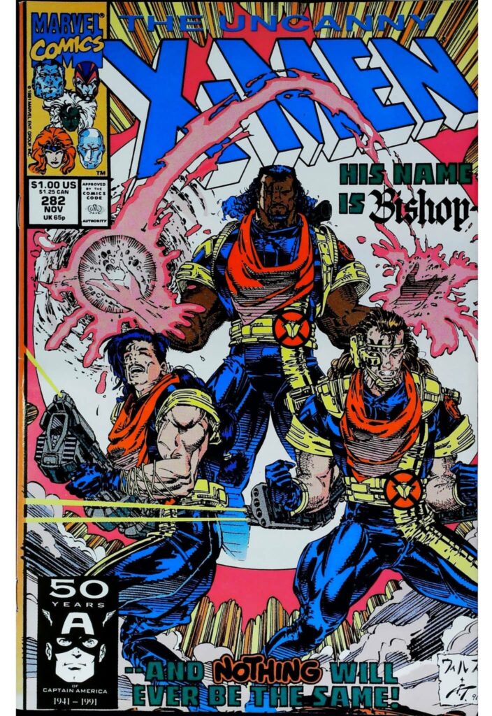 Uncanny X-Men #282, vue de l'exemplaire