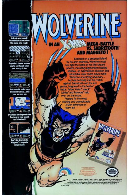UNCANNY X-MEN (1963) #282 - Marvel - lecubeacomics.com Couverture de UNCANNY X-MEN (1963) #282 - par Whilce Portacio - lecubeacomics.com