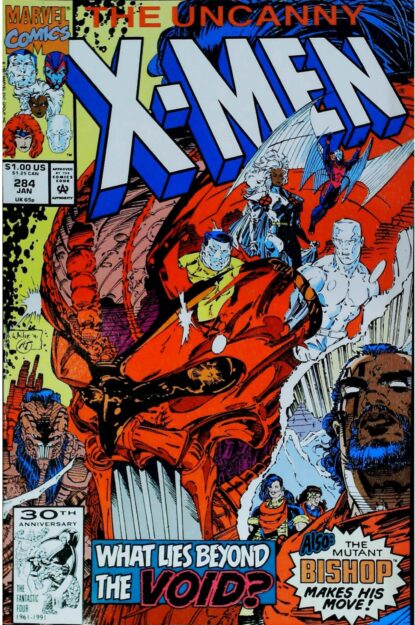Couverture de UNCANNY X-MEN (1963) #284 - par Whilce Portacio - lecubeacomics.com