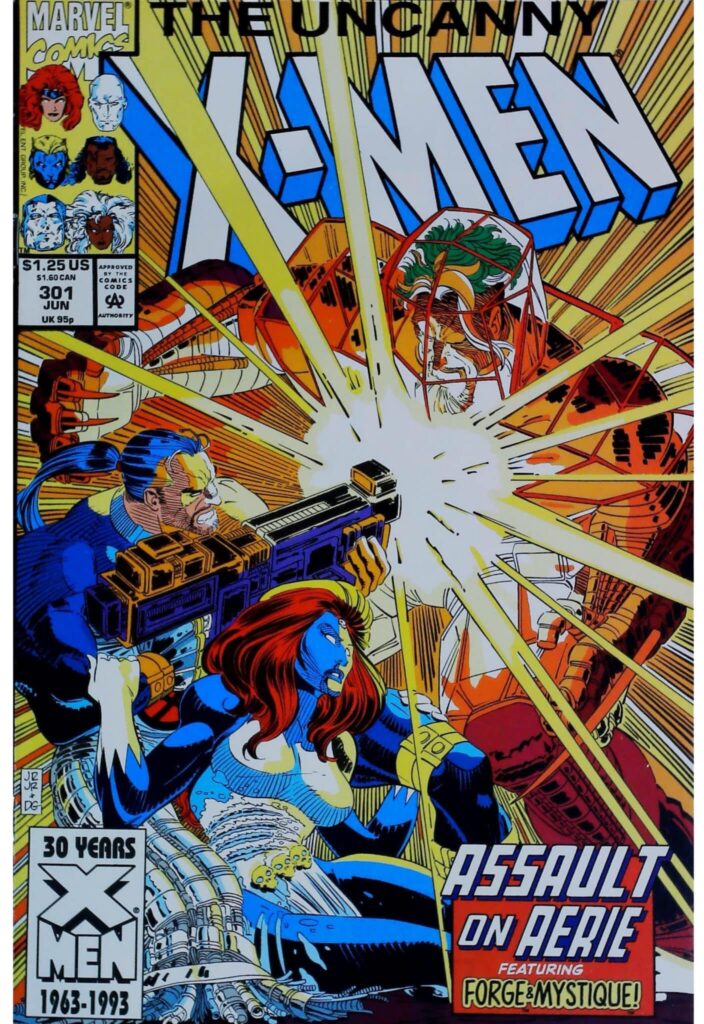Uncanny X-Men #301, vue de l'exemplaire