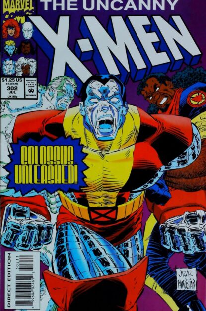 Couverture de UNCANNY X-MEN (1963) #302 - par John Romita Jr. - lecubeacomics.com