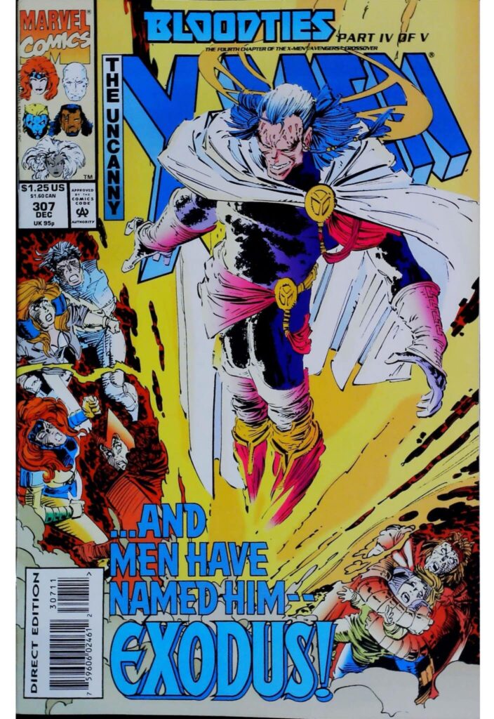 Uncanny X-Men #307, vue de l'exemplaire