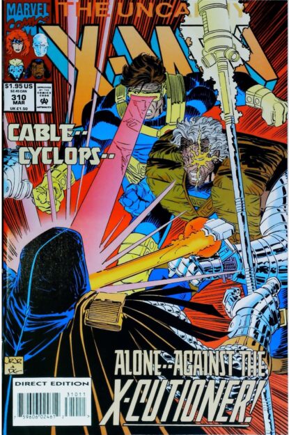 Couverture de UNCANNY X-MEN (1963) #310 - par John Romita Jr. - lecubeacomics.com