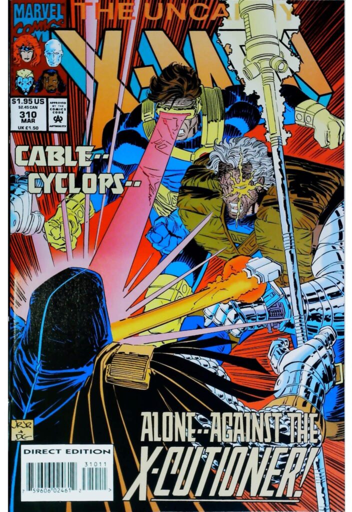 Uncanny X-Men #310, vue de l'exemplaire