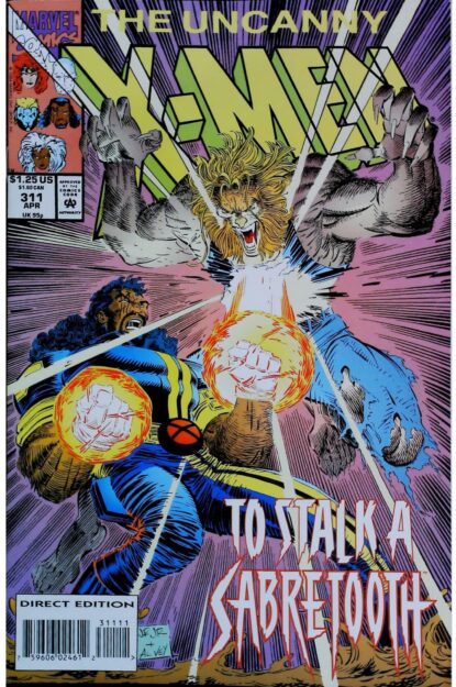 Couverture de UNCANNY X-MEN (1963) #311 - par John Romita Jr. - lecubeacomics.com