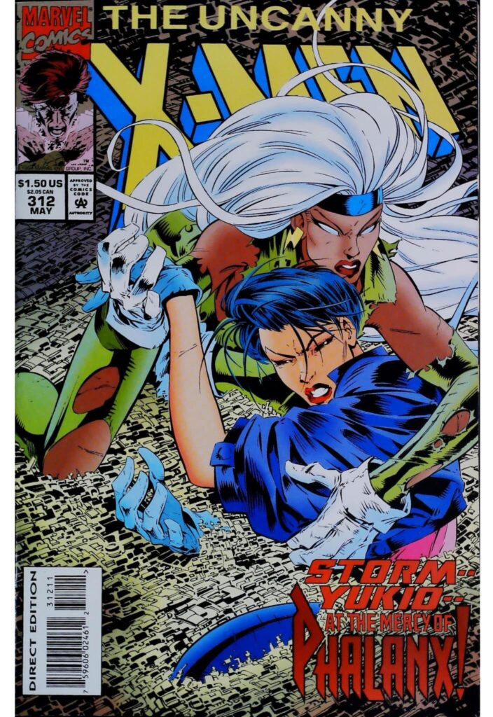 Uncanny X-Men #312, vue de l'exemplaire