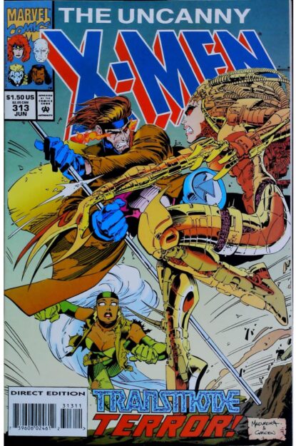 Couverture de UNCANNY X-MEN (1963) #313 - par Joe Madureira - lecubeacomics.com