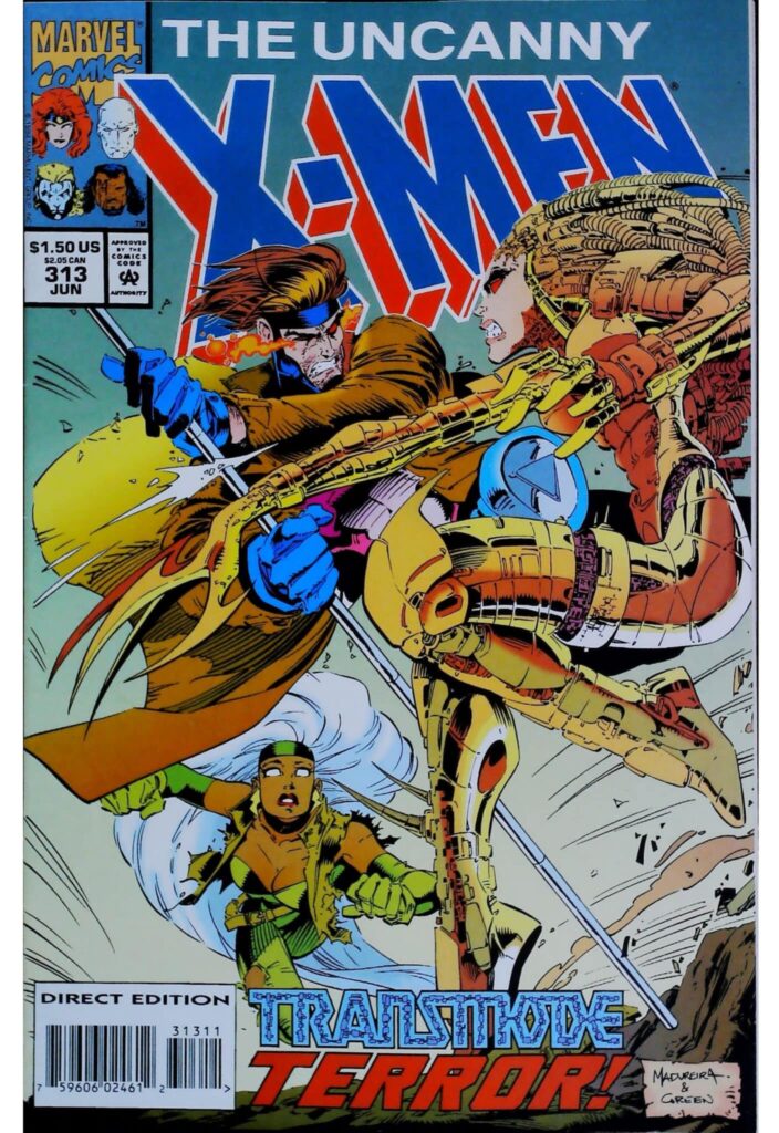 Uncanny X-Men #313, vue de l'exemplaire