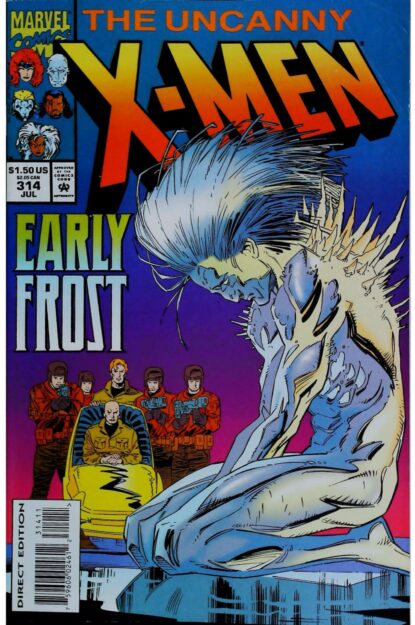 Couverture de UNCANNY X-MEN (1963) #314 - par Lee Weeks - lecubeacomics.com