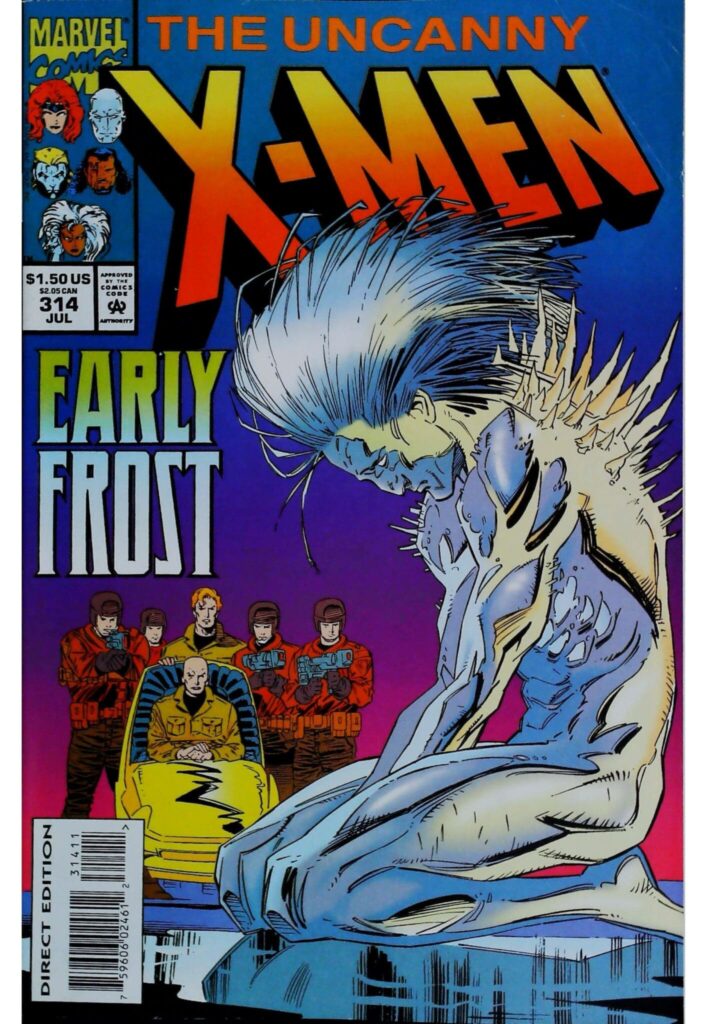 Uncanny X-Men #314, vue de l'exemplaire