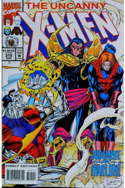 Couverture de UNCANNY X-MEN (1963) #315 - par Roger Cruz - lecubeacomics.com