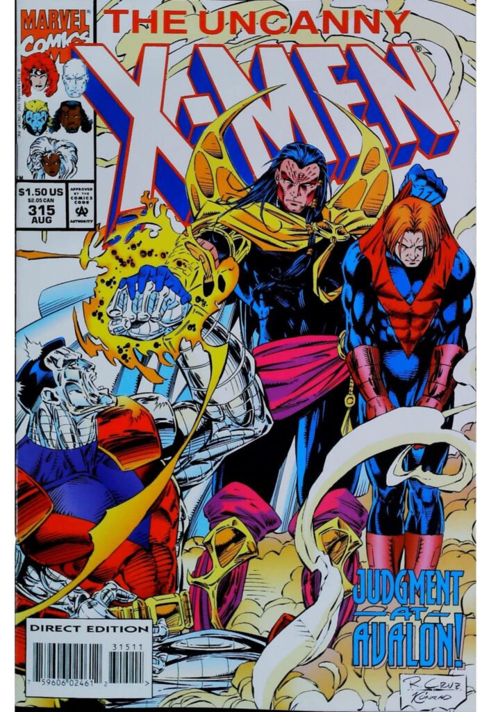 Uncanny X-Men #315, vue de l'exemplaire