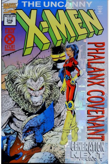 Couverture de UNCANNY X-MEN (1963) #316 - par Joe Madureira - lecubeacomics.com
