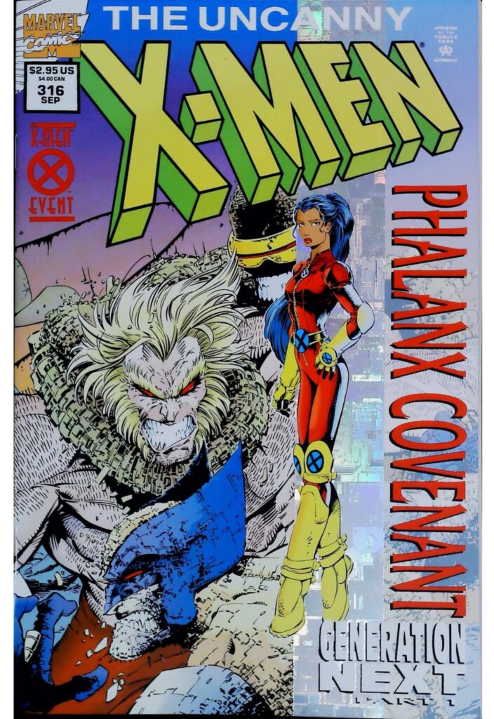 Uncanny X-Men #316, vue de l'exemplaire