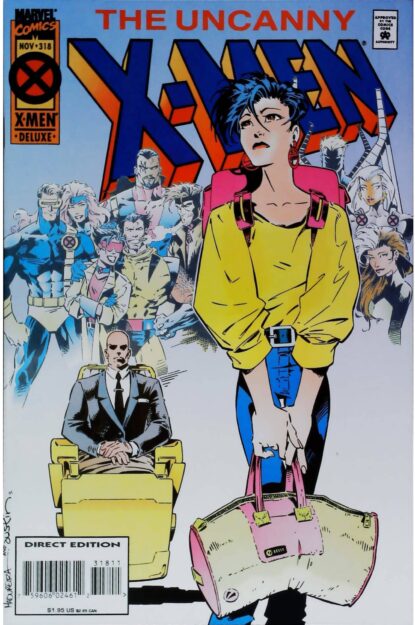 Couverture de UNCANNY X-MEN (1963) #318 - par Joe Madureira - lecubeacomics.com