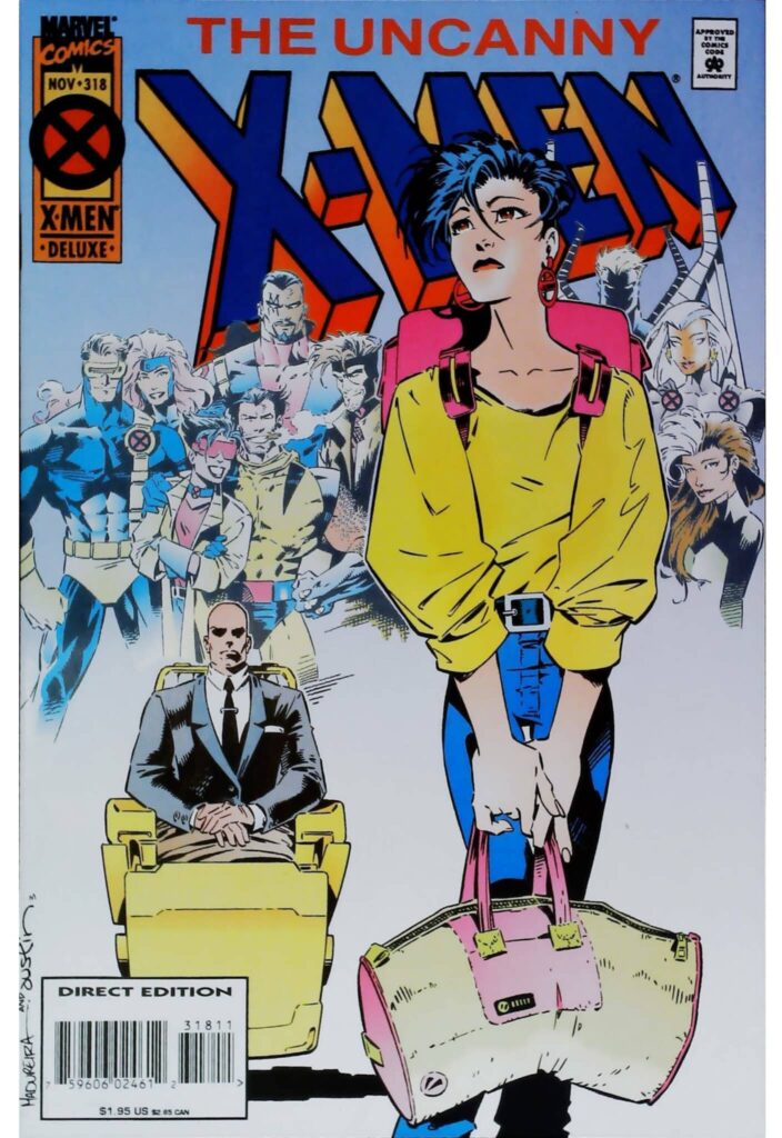 Uncanny X-Men #318, vue de l'exemplaire