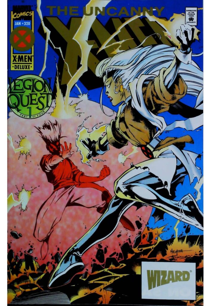 Uncanny X-Men #320, vue de l'exemplaire