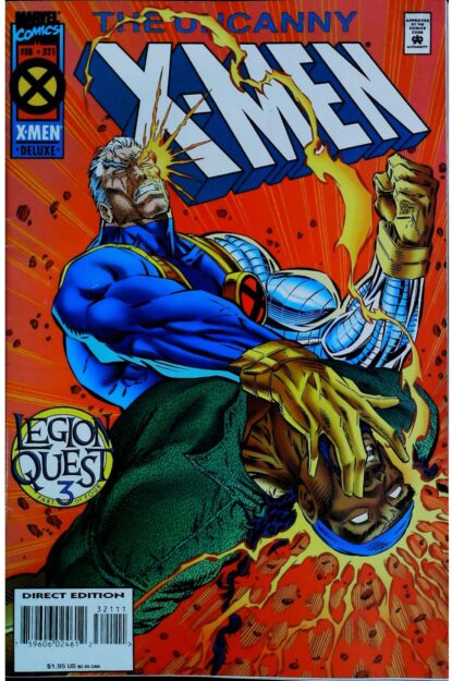 Couverture de UNCANNY X-MEN (1963) #321 - par Ian Churchill - lecubeacomics.com