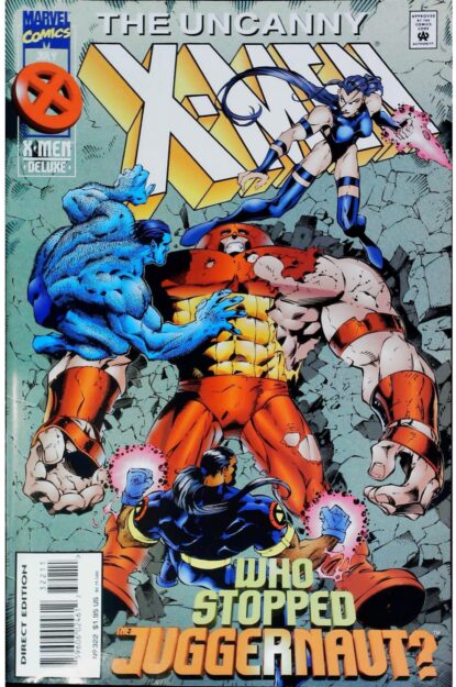 Couverture de UNCANNY X-MEN (1963) #322 - par Joe Madureira - lecubeacomics.com